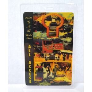 Guns N Roses Use Your Illusion Backstage Pass Original 1991 Hard Rock Metal